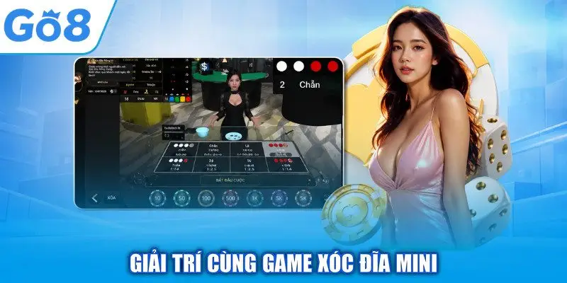 Xóc Đĩa Mini - Đỉnh Cao Giải Trí Đổi Thưởng Siêu Tốc Tại GO8 1 Giải trí cùng game xóc đĩa mini