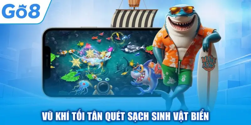 Vũ khí tối tân quét sạch sinh vật biển